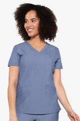 7463 V-NECK 3 POCKET TOP