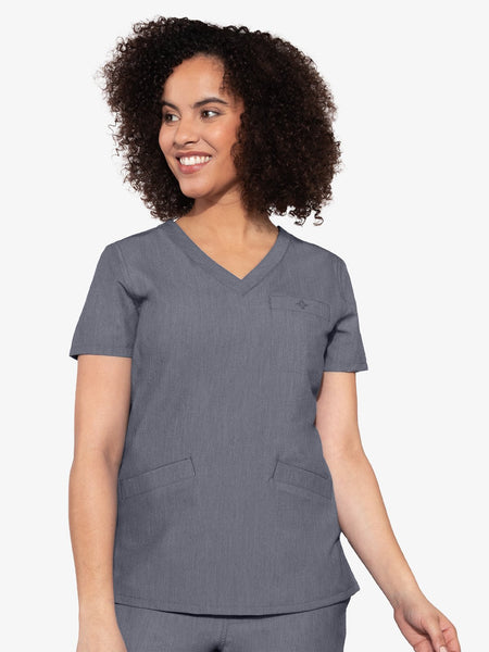 7463 V-NECK 3 POCKET TOP