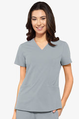 8434 DOUBLE V NECK TOP