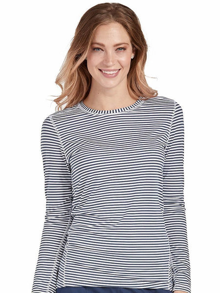 8522 PERFORMANCE KNIT STRIPE TEE