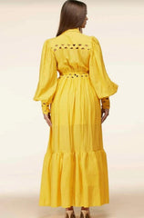 YELLOW MAXI DRESS