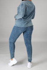 COMFY LONG SLEEVE AND LEGGINGS SET